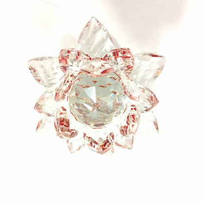 Crystal rotating lotus