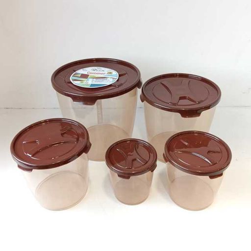Stylo 5PC airtight storage container for groceries storage purpose perfect for return gifting purpose