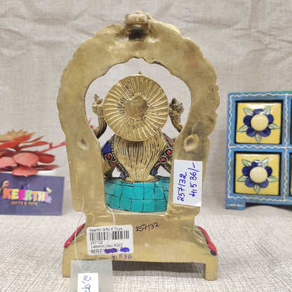 Lakshmi Devi Brass idol