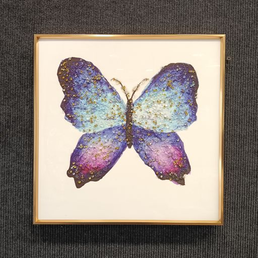 Crystal wall frames