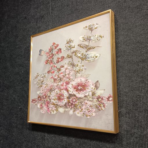 Crystal wall frames