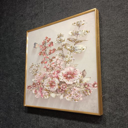 Crystal wall frames