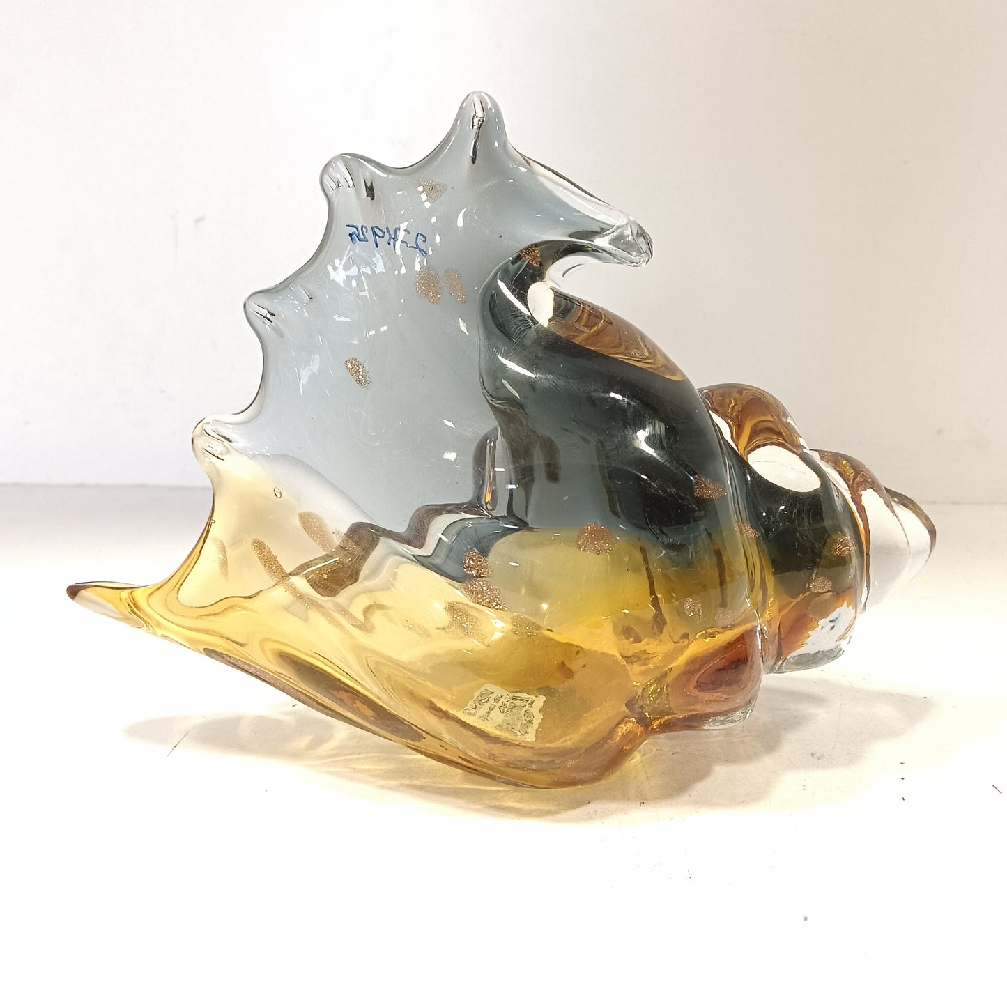 Conch crystal show piece