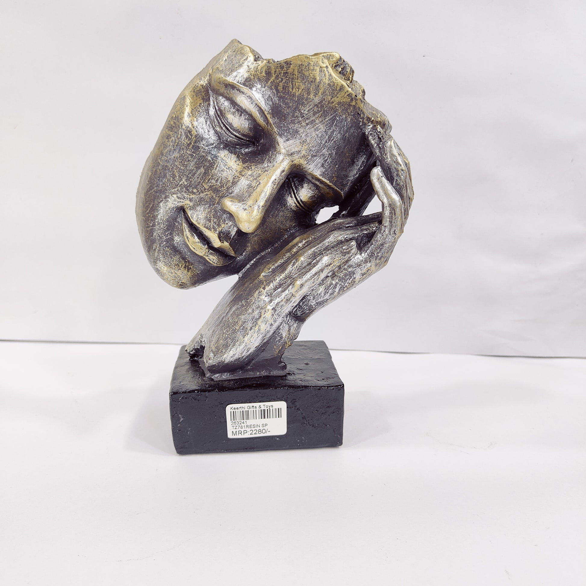 Face Statue Decorative Show Piece