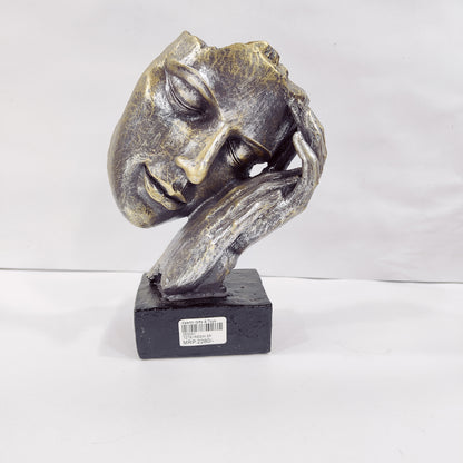 Face Statue Decorative Show Piece