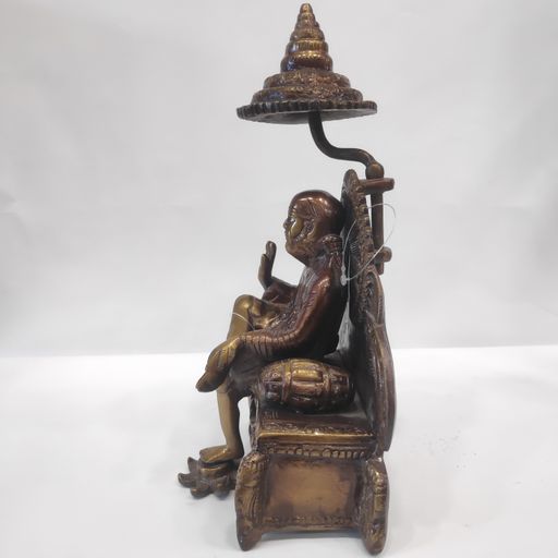 Brass Saibaba idol