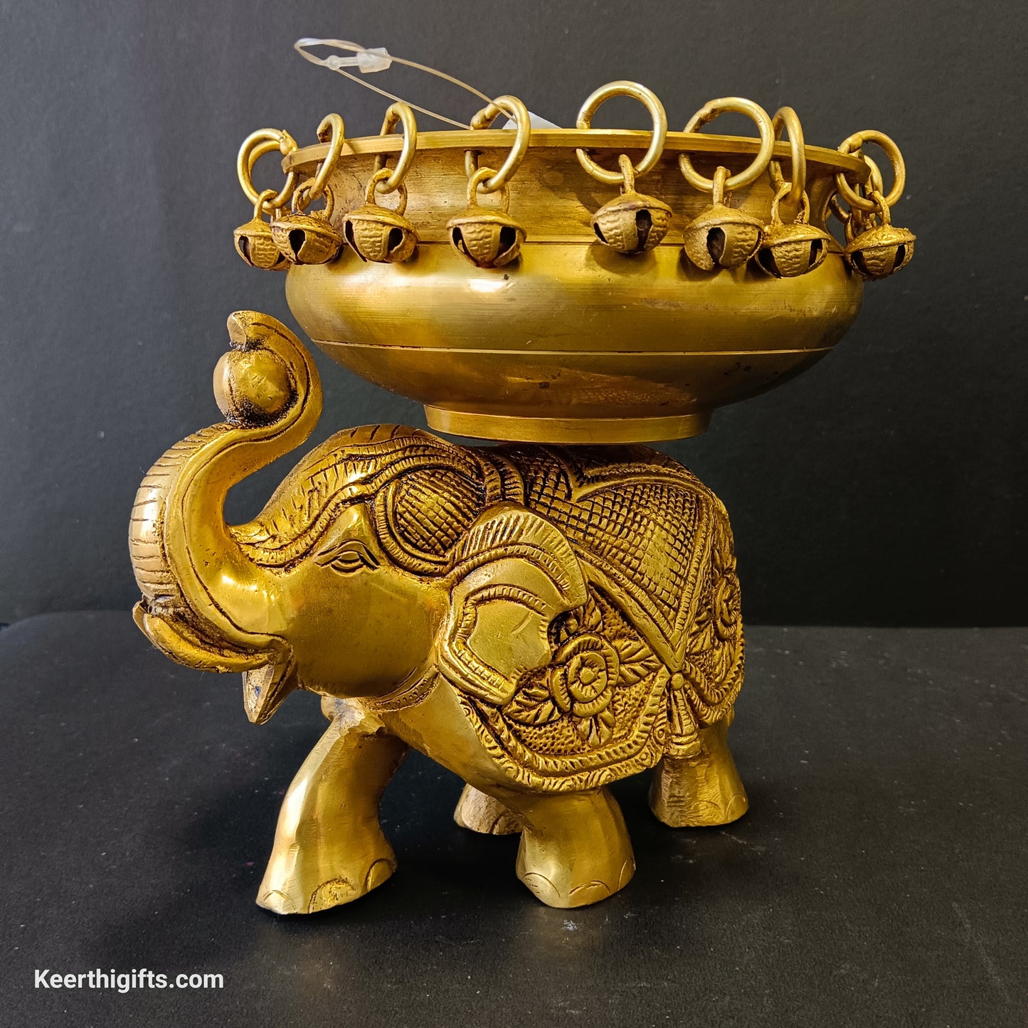 Elephant urli brass antiques
