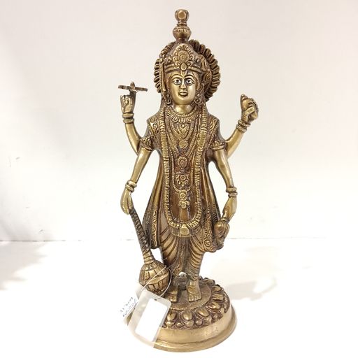 brass vishnu