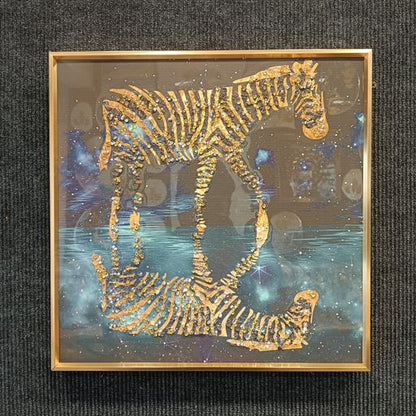 Crystal wall frames