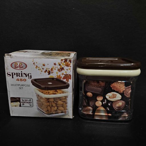 Air tight dry fruit storage container for grocery and dry fruit storage purpose