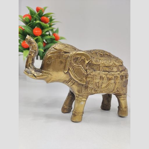 Brass Crafted Elephant
