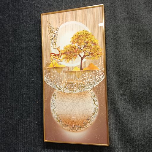 Crystal wall frames