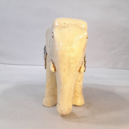 Paper Machie Swan Neck Down Wood Gold Chitton Wood Golden Bronze Tex