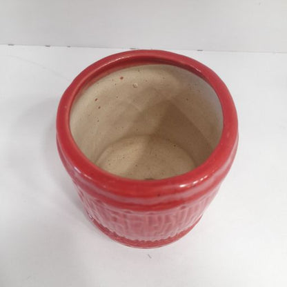 Elegant Textured finish Ceramic pot for office & home decoration