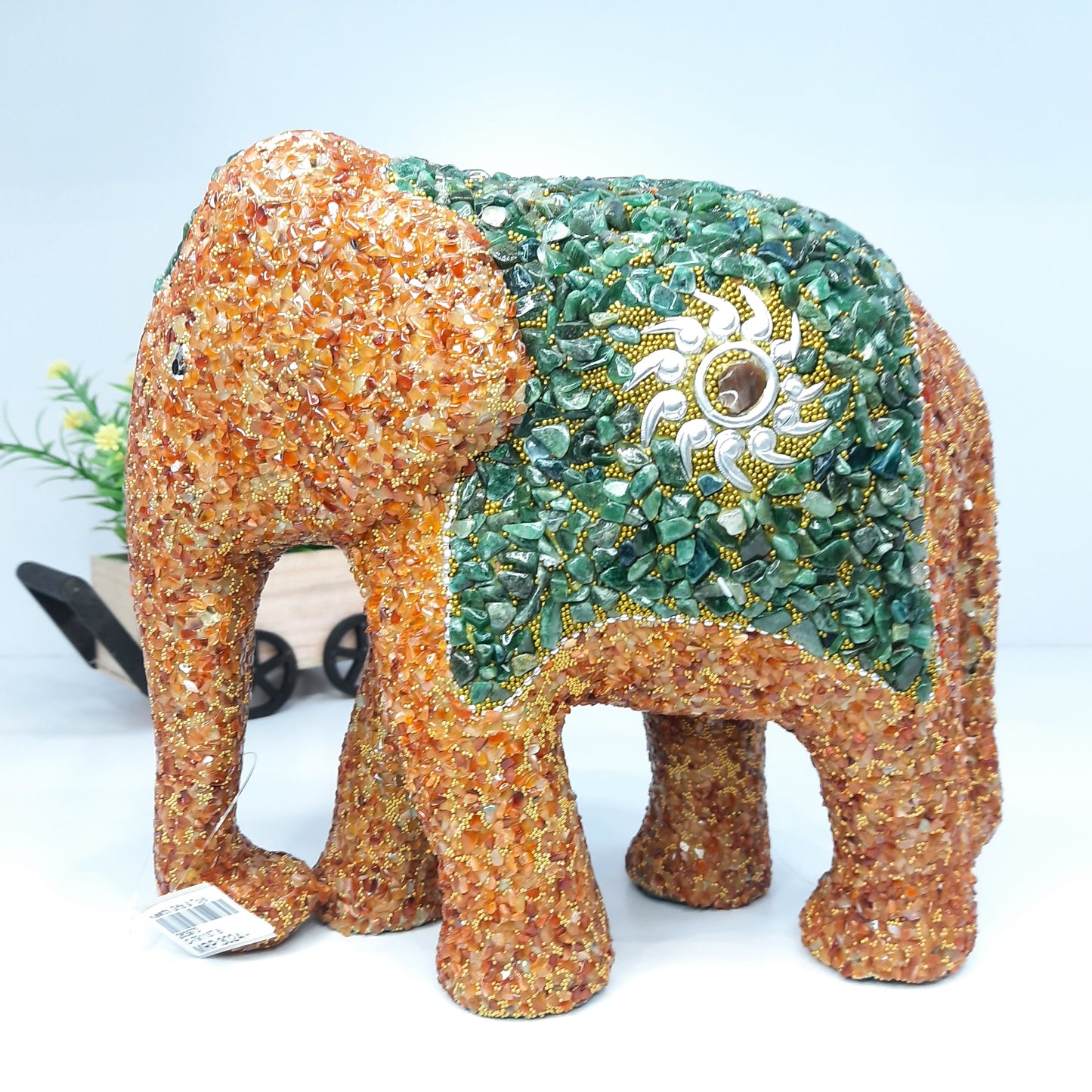 Resin Elephant Stone Work