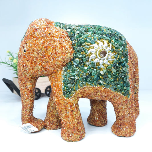 Resin Elephant Stone Work