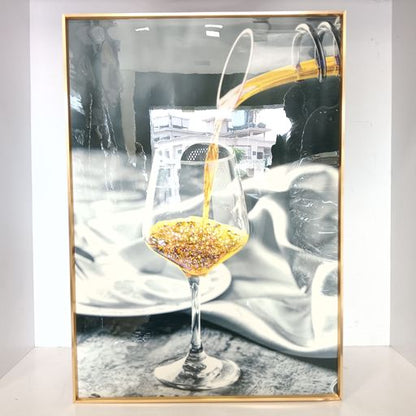 Crystal wall frames