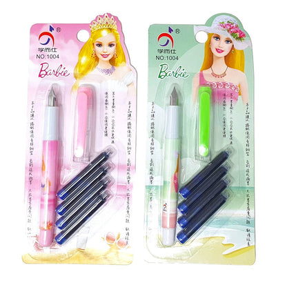 Barbie Fountain pen set perfect for kids return gifting