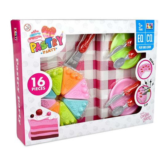 Realistic Cake Pastry Toys for Kids Food Play Set for Kids Non Toxic Plastic Kitchen Set for Kids Realistic Kitchen Set for Kids