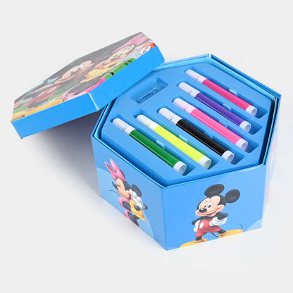 Cartoon Themed 46 Pieces Art Set for Kids Art & Craft Supplies Gift Item for kids Birthday Return Gifts