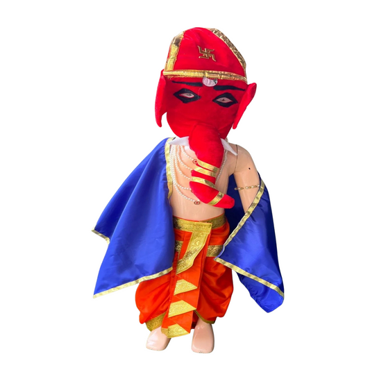 Ganesh Ji Full Costume - Dhoti, Patka and Mask