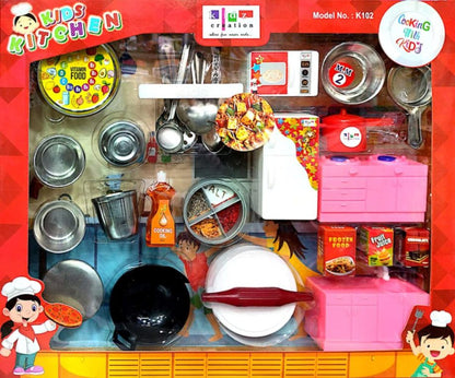My kitchen kids roll play set