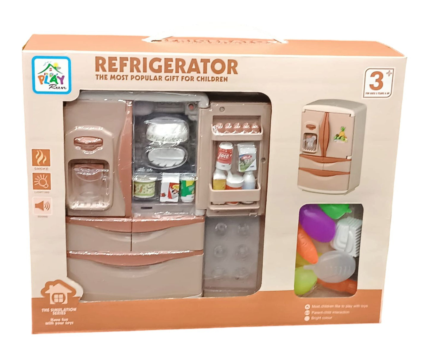 Kids refrigerator the most popular gift for children to encourage roleplay in children