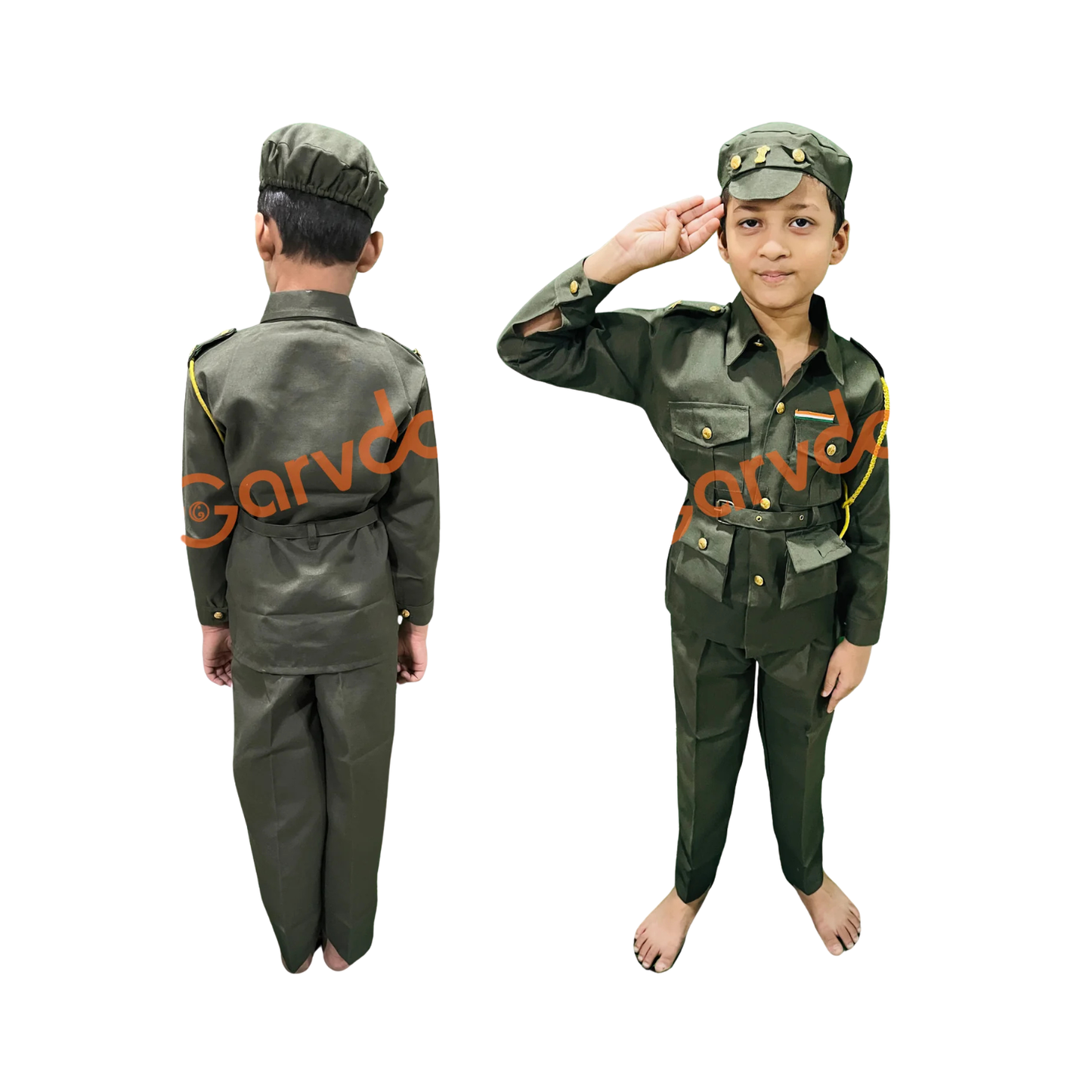 Military Costume SD 10-12 Years