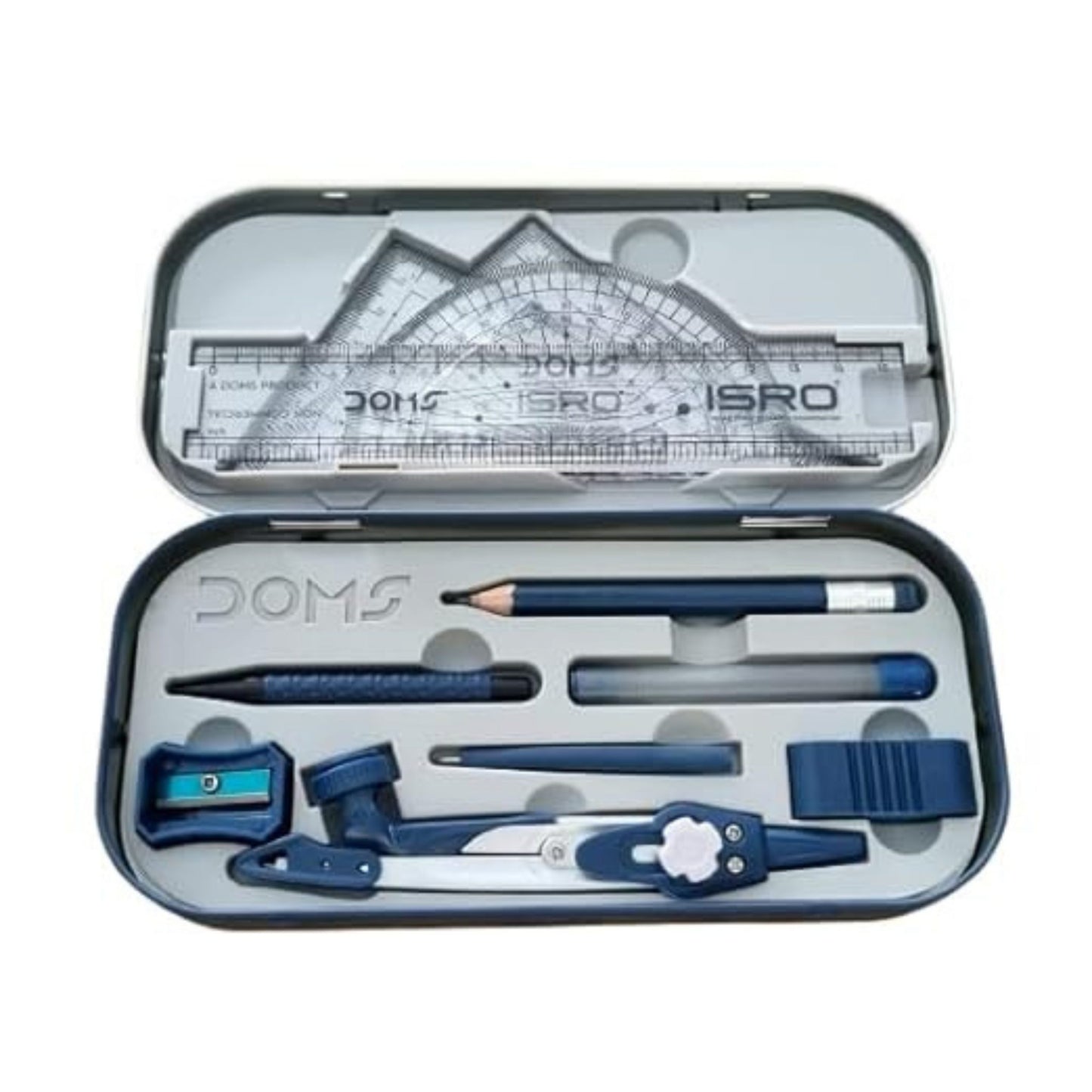 DOMS ISRO Mathematical Drawing Instrument Geometry Box