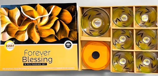 Forever Blessing 6+2-Piece Snack Set for return gifting purpose