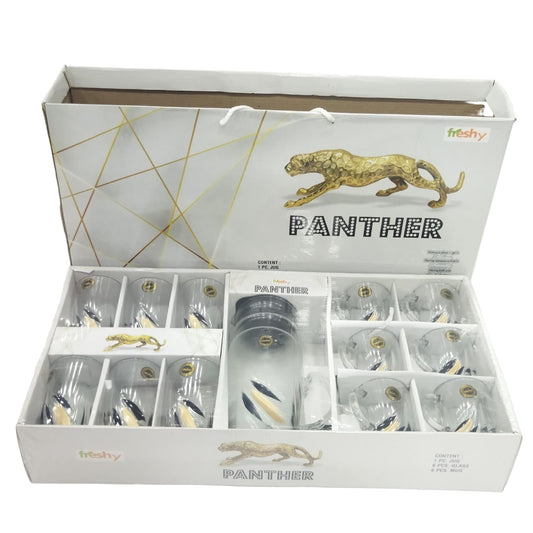 Panther 6+6+1-Piece juice Set  for return gifting purpose