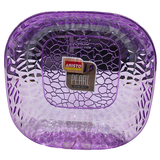 Aristo Pearl Square tray for return gifting