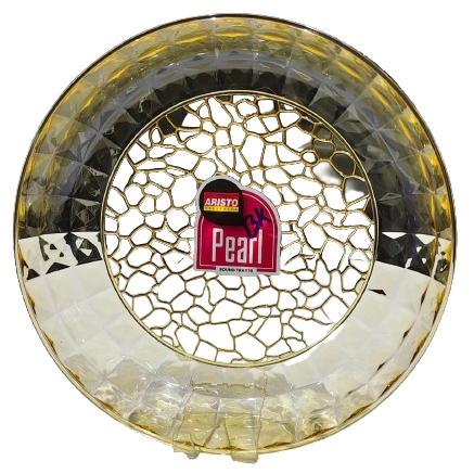Aristo Pearl Round tray for return gifting