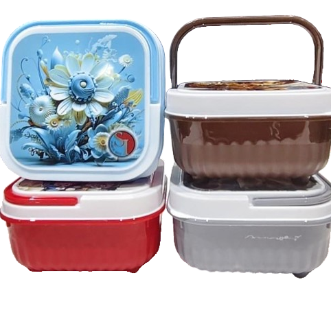 Floral Designer Big Size Storage Container Perfect For Return Gifting purpose