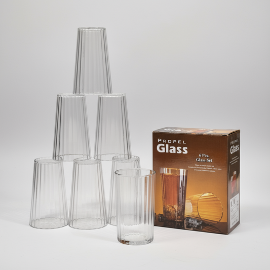 Propel Glass 6pcs set Glasses For return Gifts