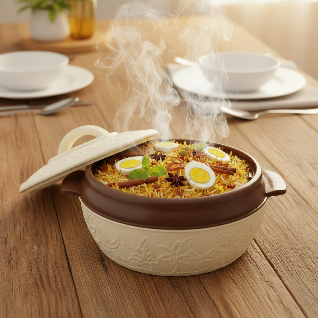 DOUBLE HOT CASSEROLE For Marriage Return Gift