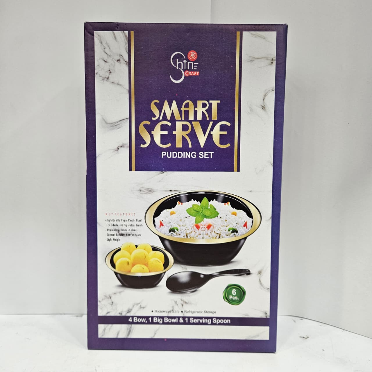 Smart Serve pudding set for Return gift