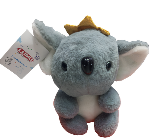 Koala Bear Stuffed Plush super soft toy Animal Simulation Koala Doll Toy Gift (Gray)
