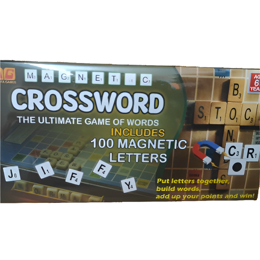 Ajanta Games Magnetic Crossword The ultimate game of words includes 100 Magnetic letters