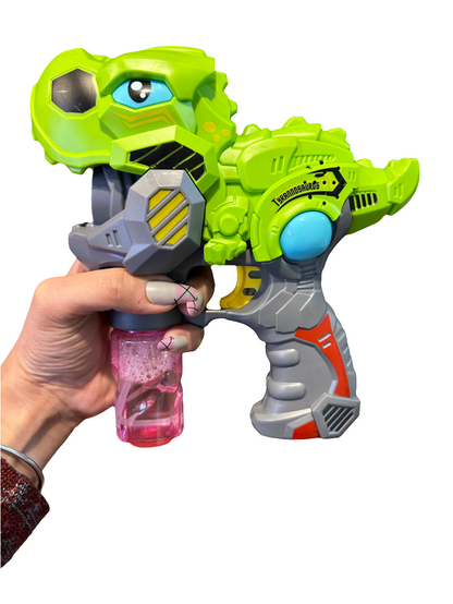 Dinosaur bubble Gun.