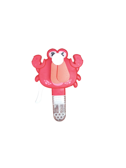 Mini fan toy sea animal that doubles as a bubble blower.cool air and endless bubbles for a refreshing and entertaining