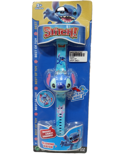 Princess Watches 3D Action Figure Face Based Toy Design Digital Glowing Watch with Disco Music and Blinking Lights for Kids.