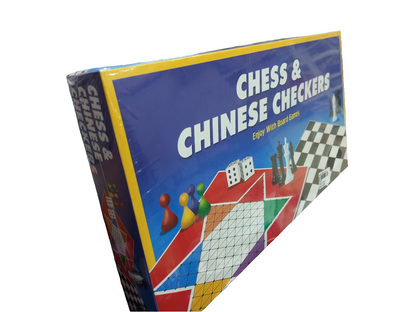 CHESS & CHINESE CHECKERS for endless hours of intellectual challenge. Expand your mind while having fun!
