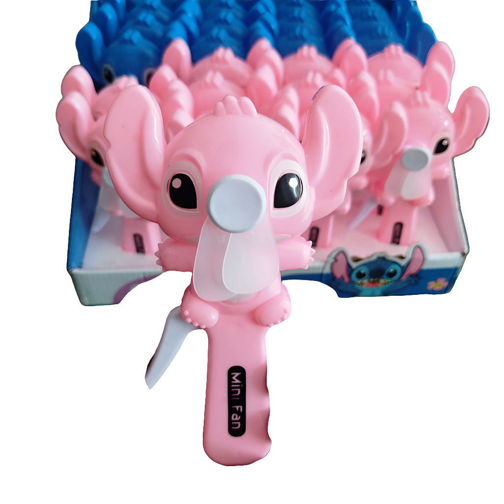 Mini fan animal manually operated It is designed for personal cooling and is often marketed as a toy for children.