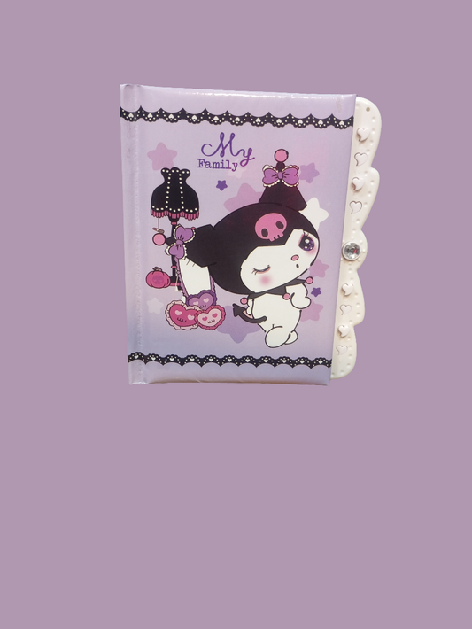 Kuromi Theme Password Diary , Return Gifts for Kids | Lock Diary for Kids | Lock Diary for Girls | Secret Diary with Lock | Return Gifts for Birthday | Lock Diary for Boys and girls