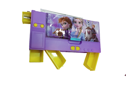 Mini Zambo Pencil CaseThe Pencil Box Case is perfect for kids who need to transport their school supplies in a secure and organized manner. With its durable design and compact size, it's great for children