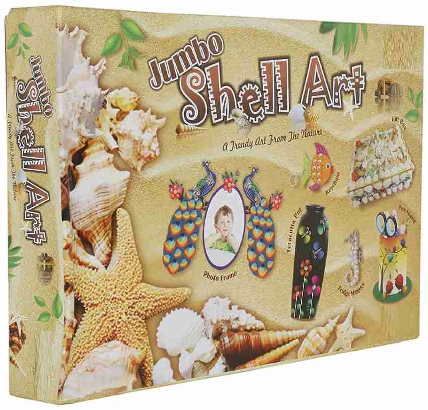 Creative Jumbo Shell Art and craft game kit for kids up to 10 years