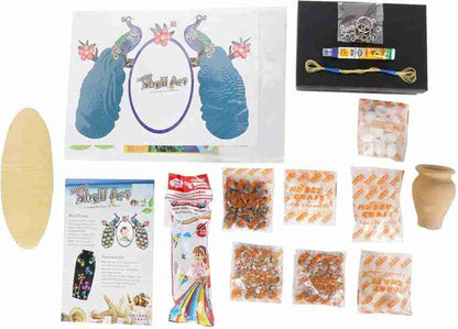Creative Jumbo Shell Art and craft game kit for kids up to 10 years