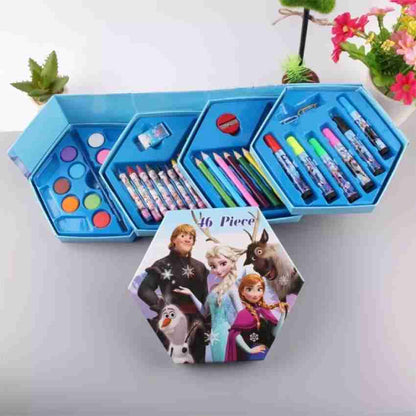 Cartoon Themed 46 Pieces Art Set for Kids Art & Craft Supplies Gift Item for kids Birthday Return Gifts