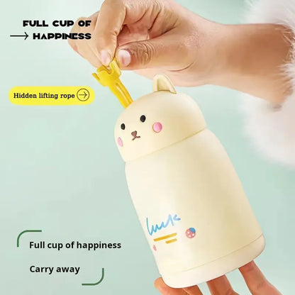 Glass Bottle Cat With Crown cute bottle perfect for return gifting purpose